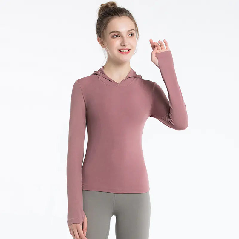 Long Sleeve Yoga Outfit for Fitness and Exercise