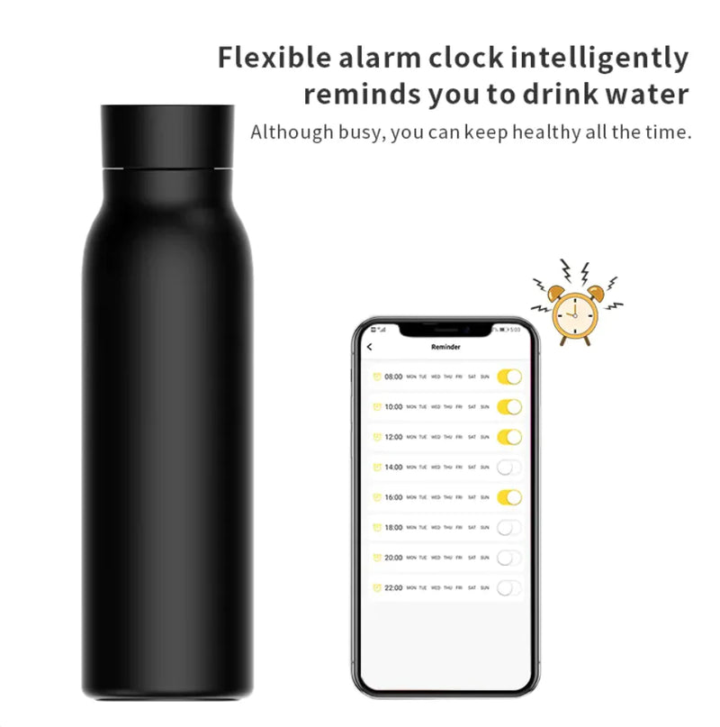 Smart Bluetooth Temperature Display Water Bottle