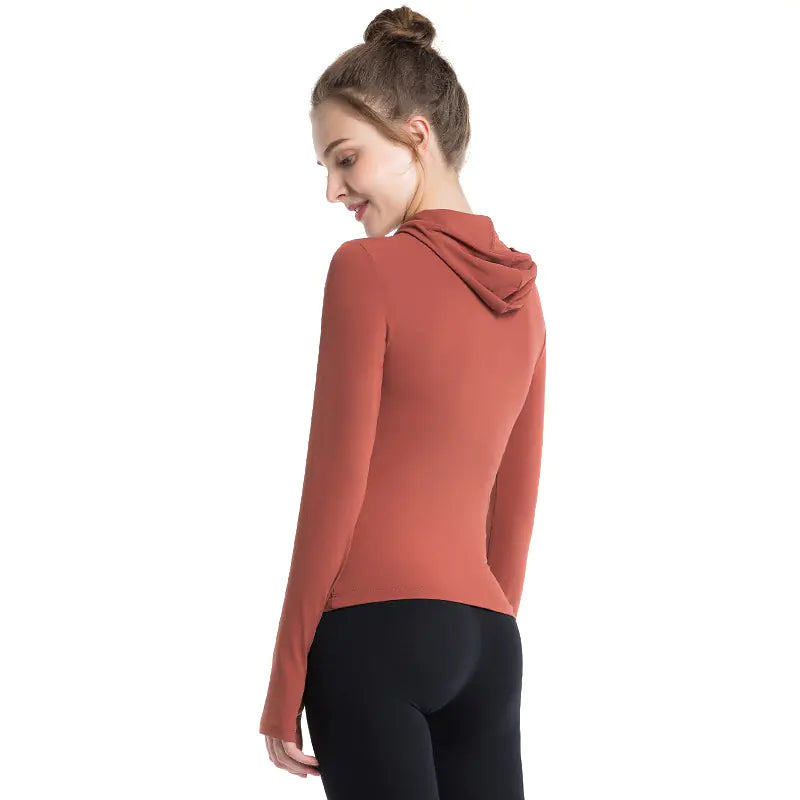 Long Sleeve Yoga Outfit for Fitness and Exercise