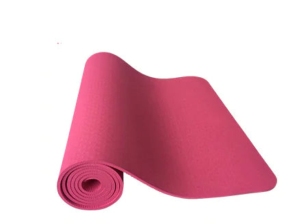 TPE Yoga Mat - Non-Slip Fitness Exercise Mat, Two Colors