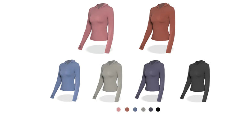 Long Sleeve Yoga Outfit for Fitness and Exercise