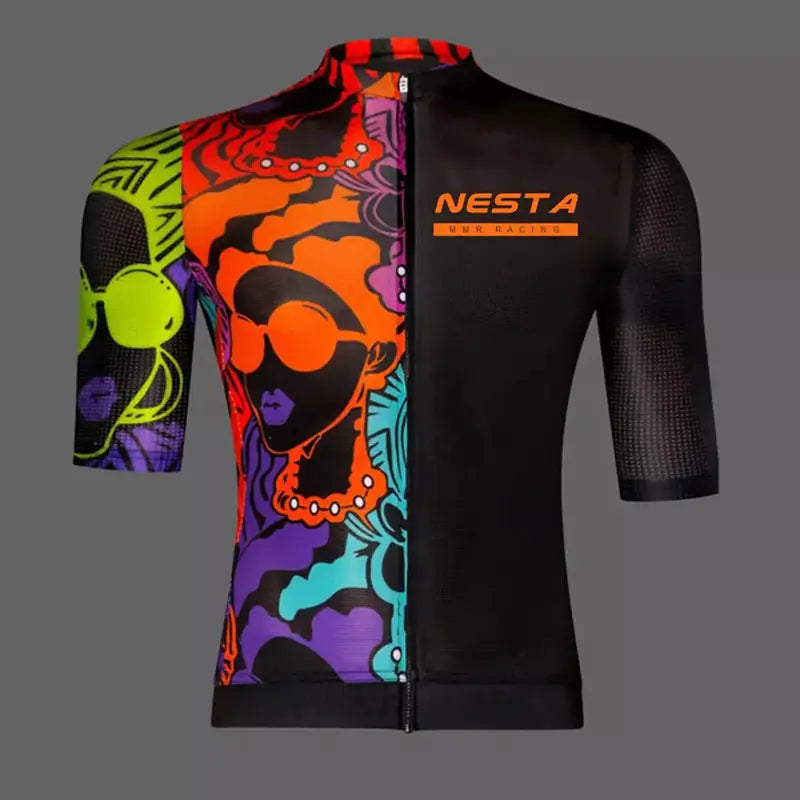 Breathable Summer Short-Sleeved Cycling Top
