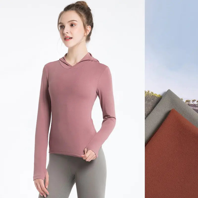 Long Sleeve Yoga Outfit for Fitness and Exercise