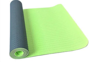 TPE Yoga Mat - Non-Slip Fitness Exercise Mat, Two Colors