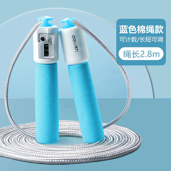 Deli 18700 Jump Rope with Adjustable Length and Counter